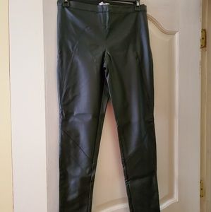 BCBGeneration black faux leather pants
